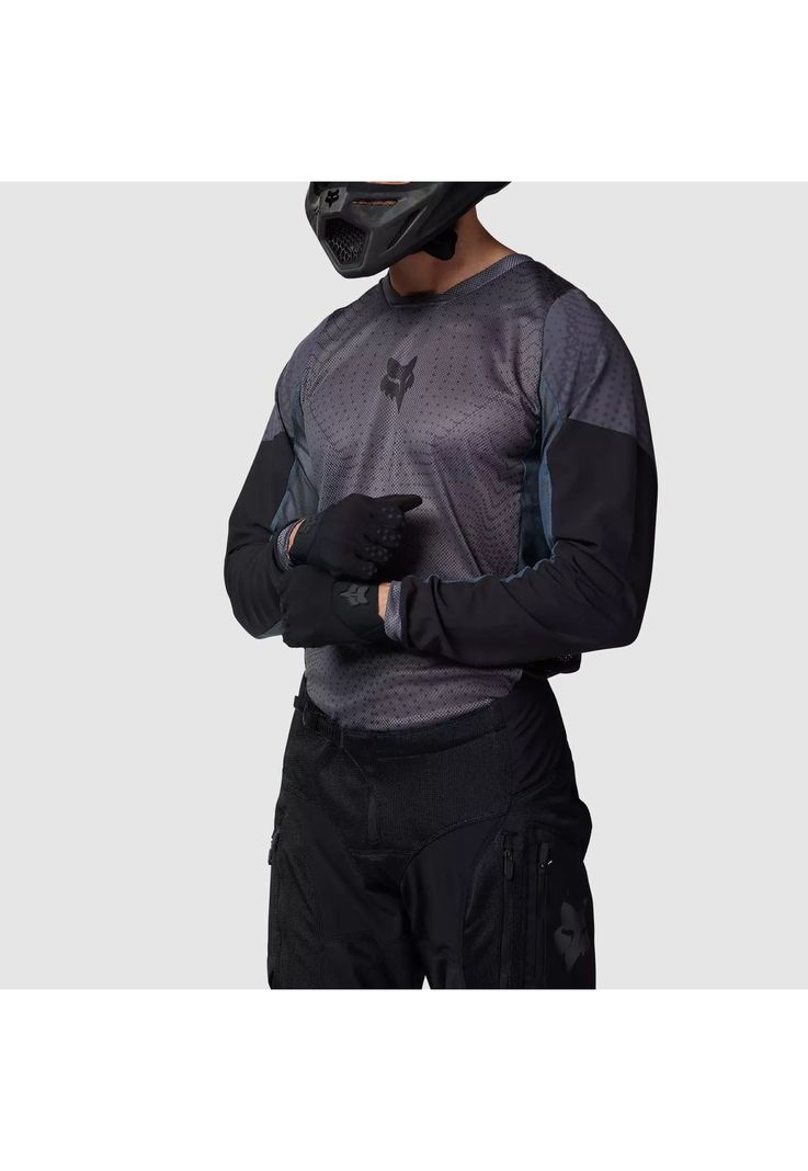 Polera Moto Ranger Air Offroad Gris Oscuro Fox-2