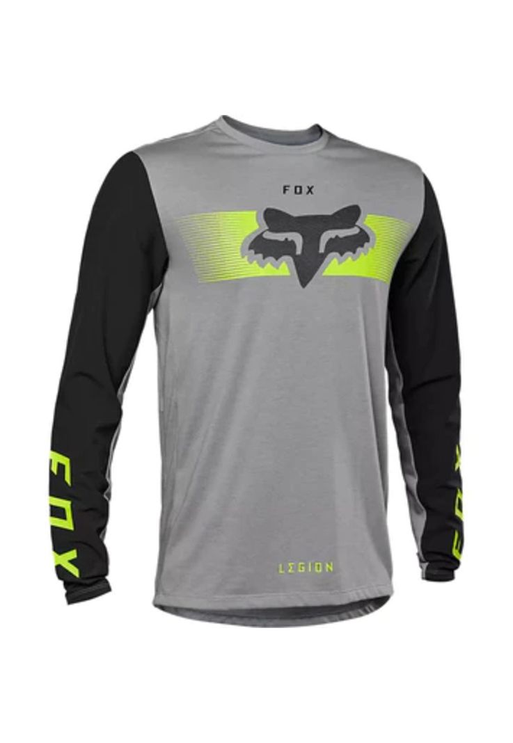 Polera Moto Ranger Offroad Gris Fox-0