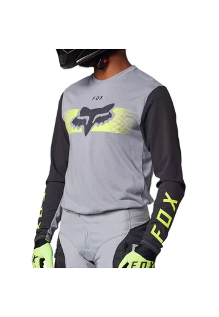 Polera Moto Ranger Offroad Gris Fox-1