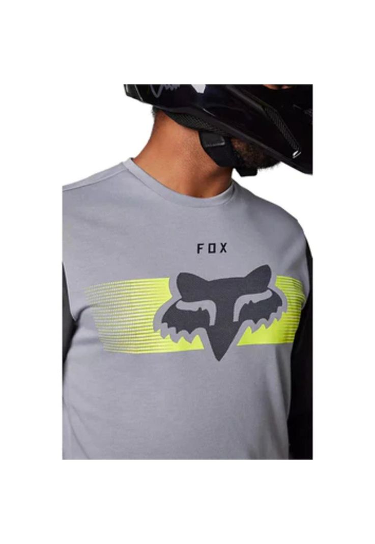 Polera Moto Ranger Offroad Gris Fox-3