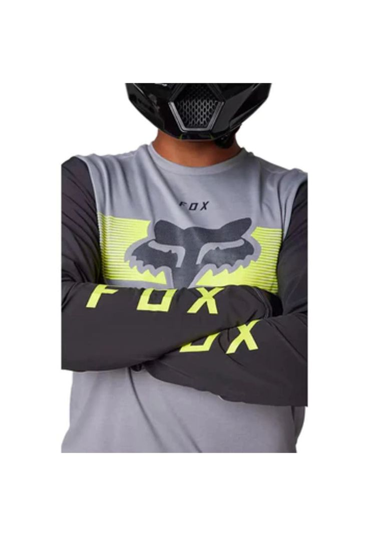 Polera Moto Ranger Offroad Gris Fox-4