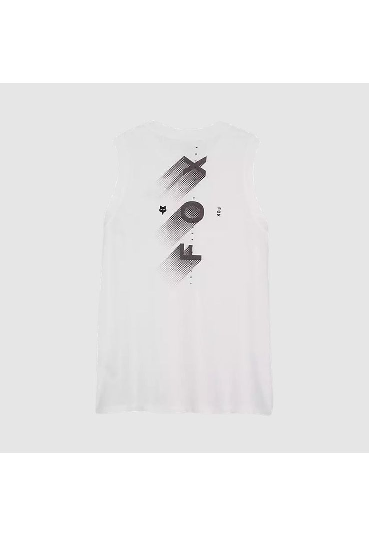 Polera Lifestyle Mujer Wayfaring Biker Blanco Fox-3