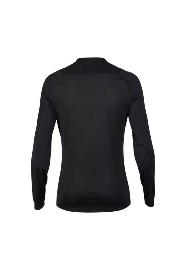 Polera Bicicleta Flexair Ascent Manga Larga Negro/Gris Fox-1
