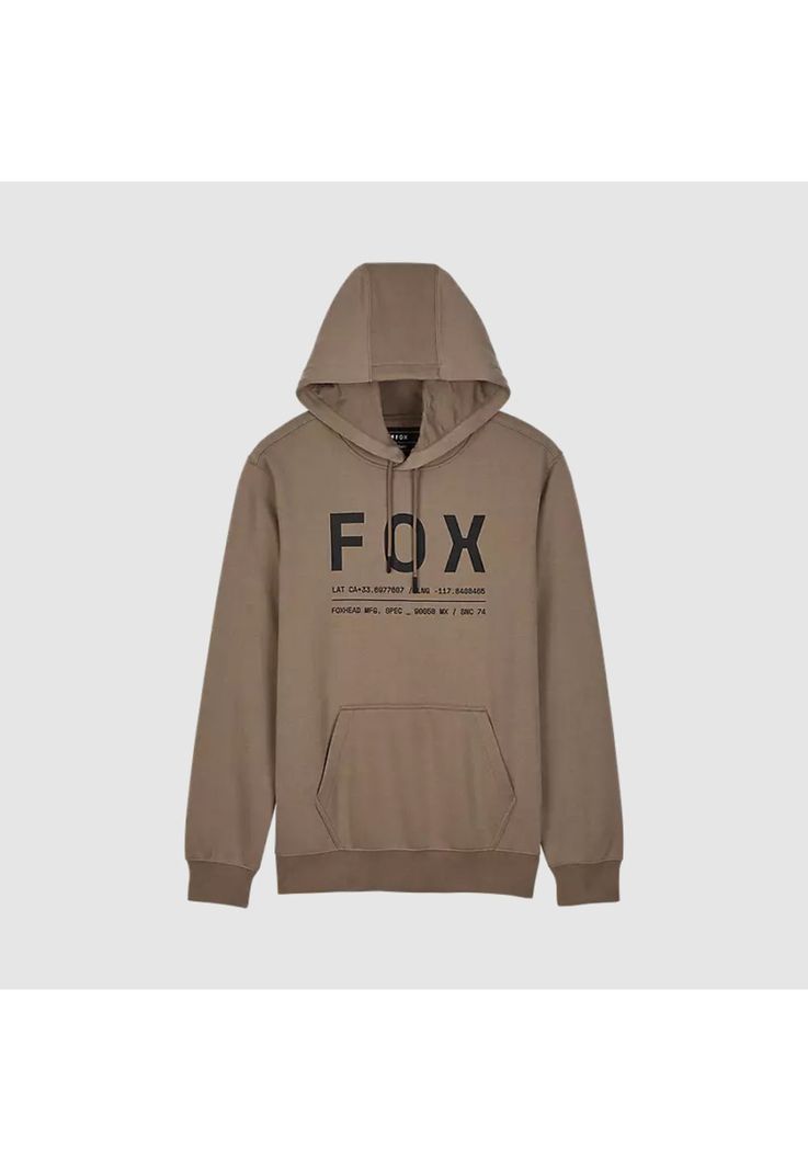 Poleron Lifestyle Canguro Non Stop Cafe Fox-0