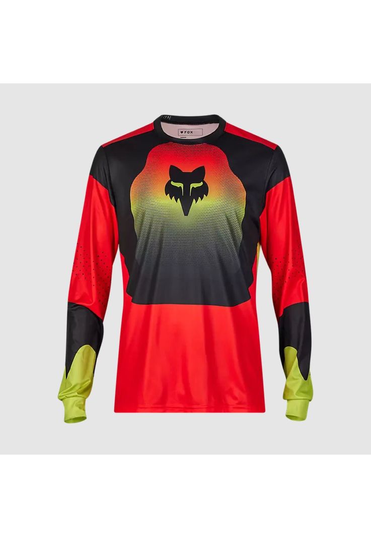 Polera Manga Larga Bicicleta Ranger Revise Rojo Fox-0