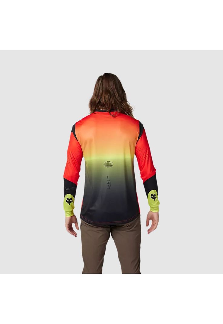 Polera Manga Larga Bicicleta Ranger Revise Rojo Fox-3