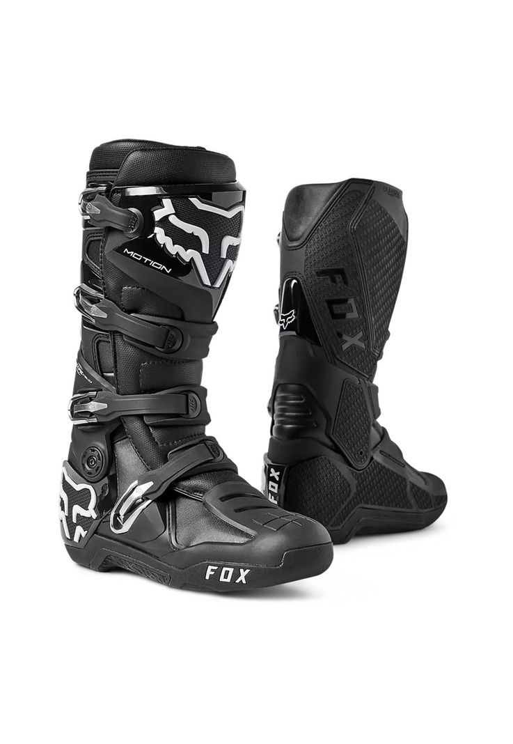 Botas Moto Motion Negro Fox-0