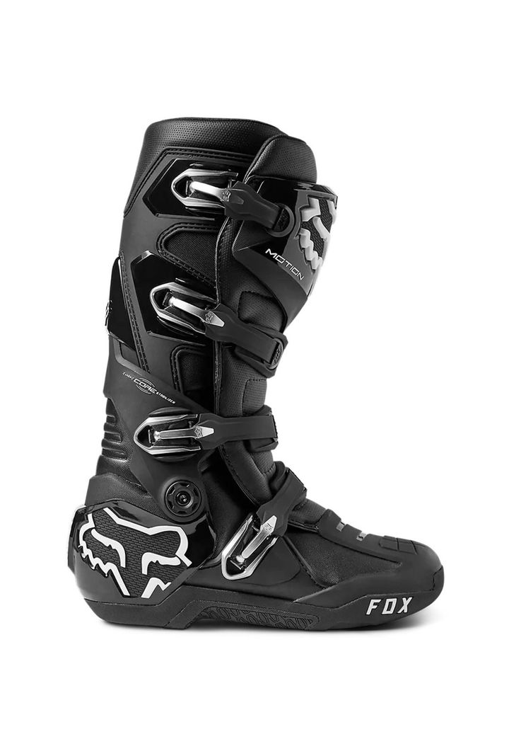 Botas Moto Motion Negro Fox-1