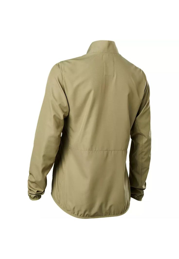 Chaqueta Cortavientos Bicicleta Mujer Ranger Cafe Fox-1
