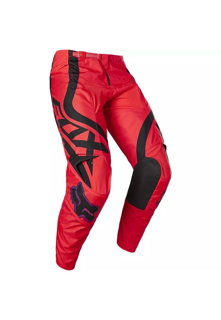 Pantalon Moto Niño 180 Venz Rojo Fox-0
