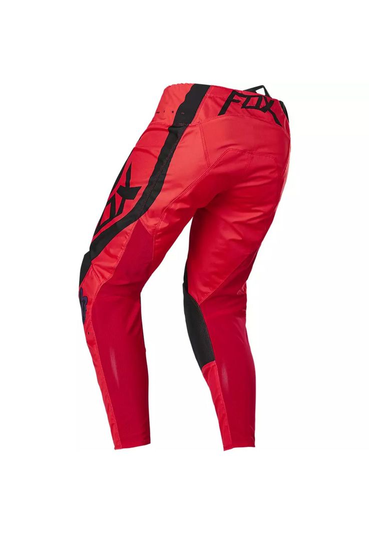 Pantalon Moto Niño 180 Venz Rojo Fox-2