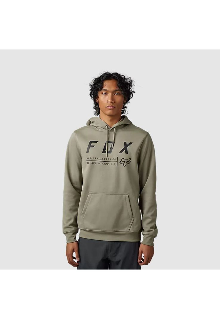 Poleron Lifestyle Non Stop con Capucha Beige Fox -0