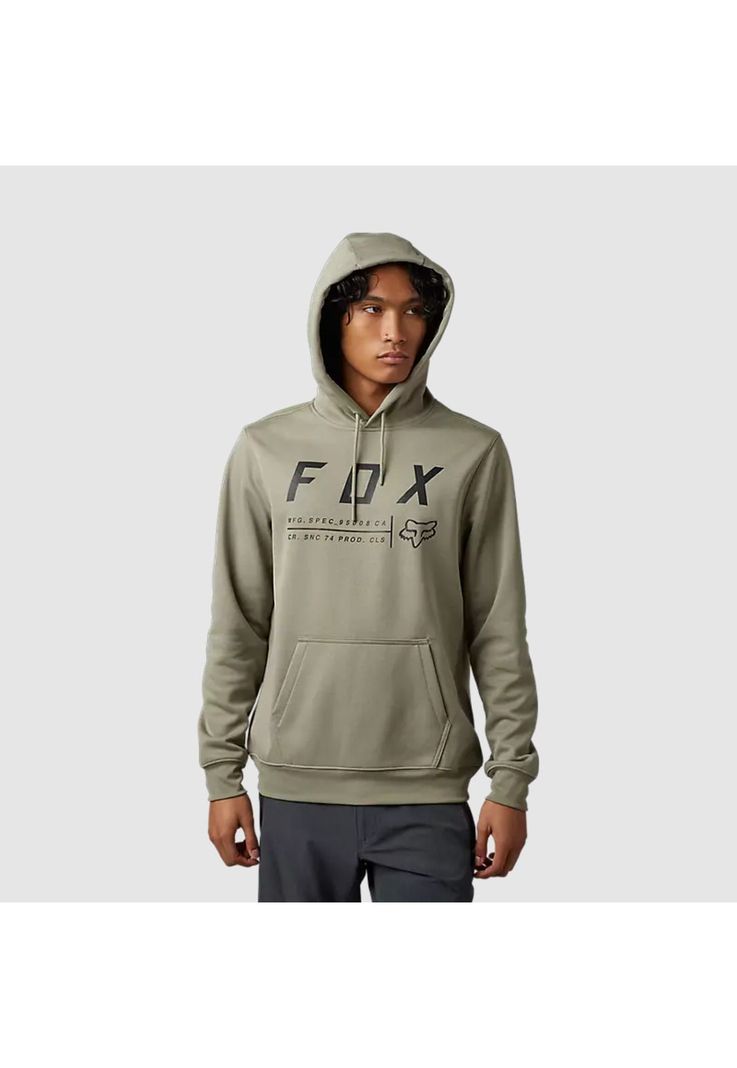 Poleron Lifestyle Non Stop con Capucha Beige Fox -1
