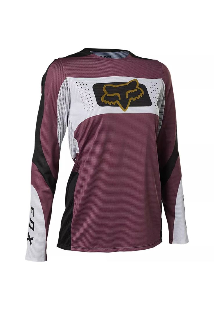 Polera Moto Mujer Flexair Mirer Morado Fox-0
