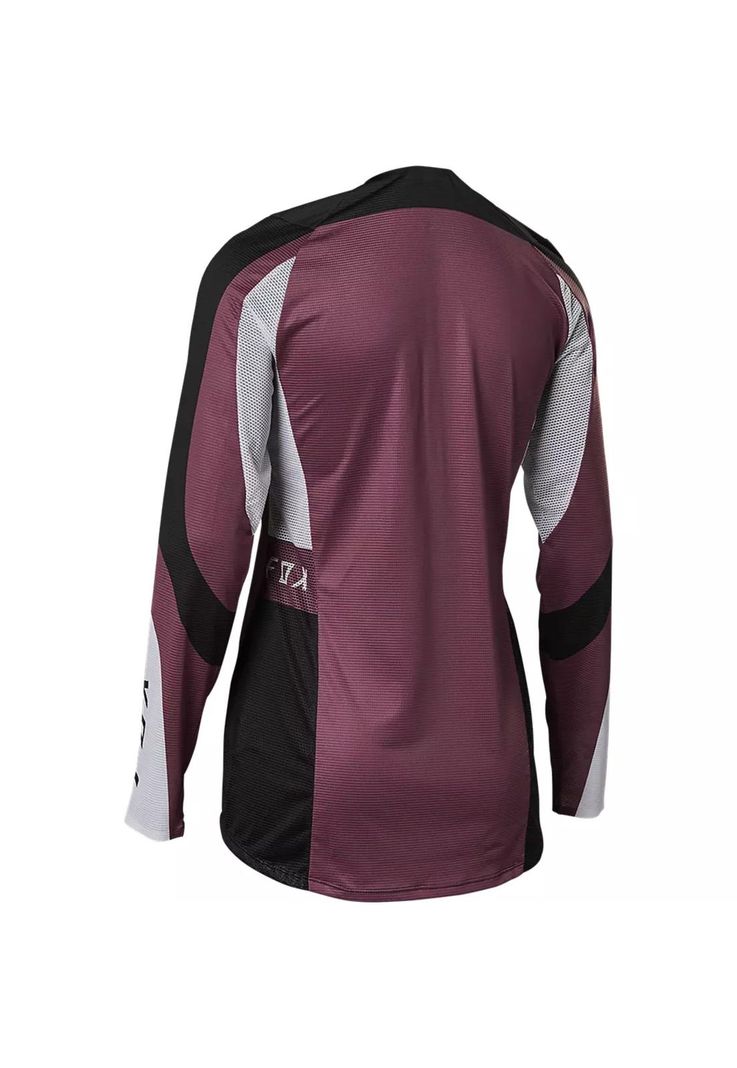 Polera Moto Mujer Flexair Mirer Morado Fox-1