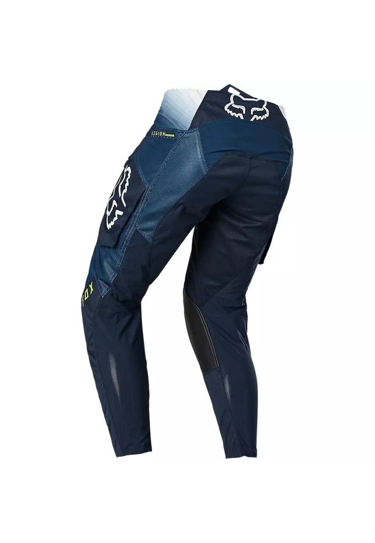 Pantalon Moto Legion Aor Scanz Azul Fox-2