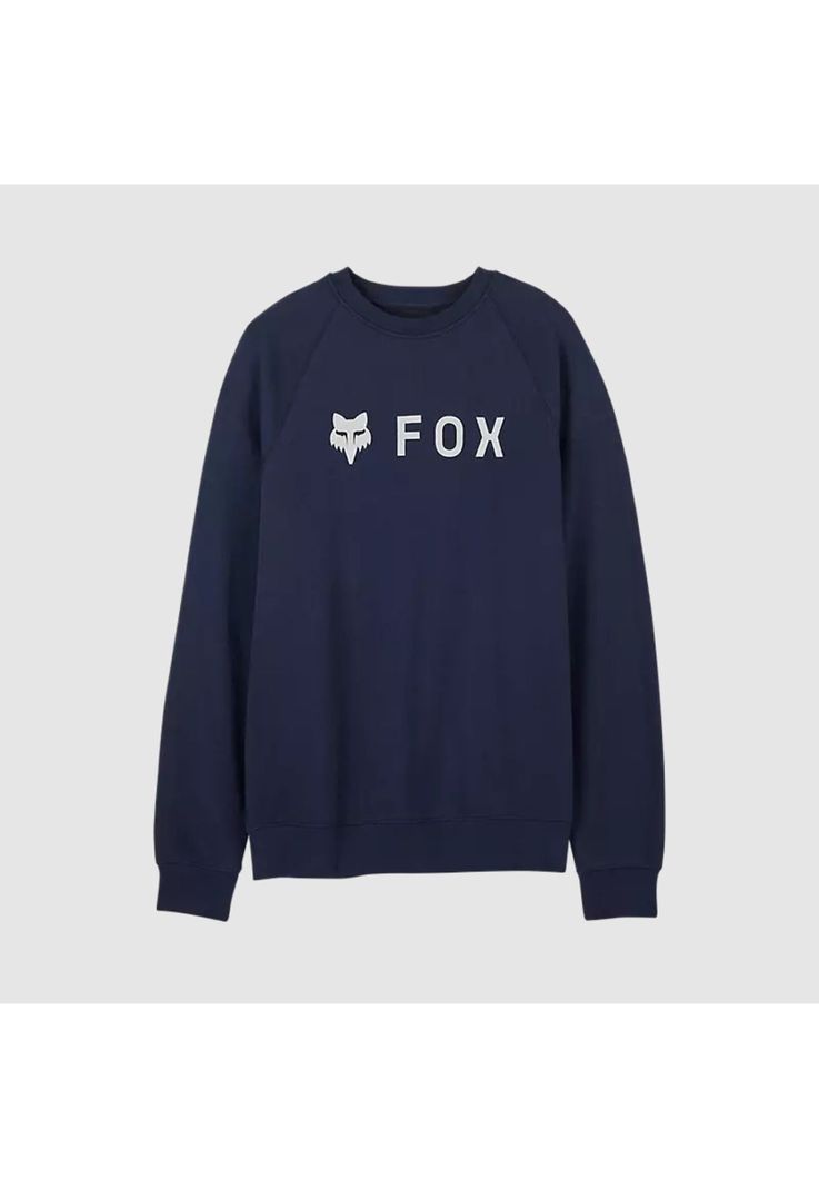 Poleron Lifestyle Sin Capucha Absolute Crew Azul Marino Fox-0