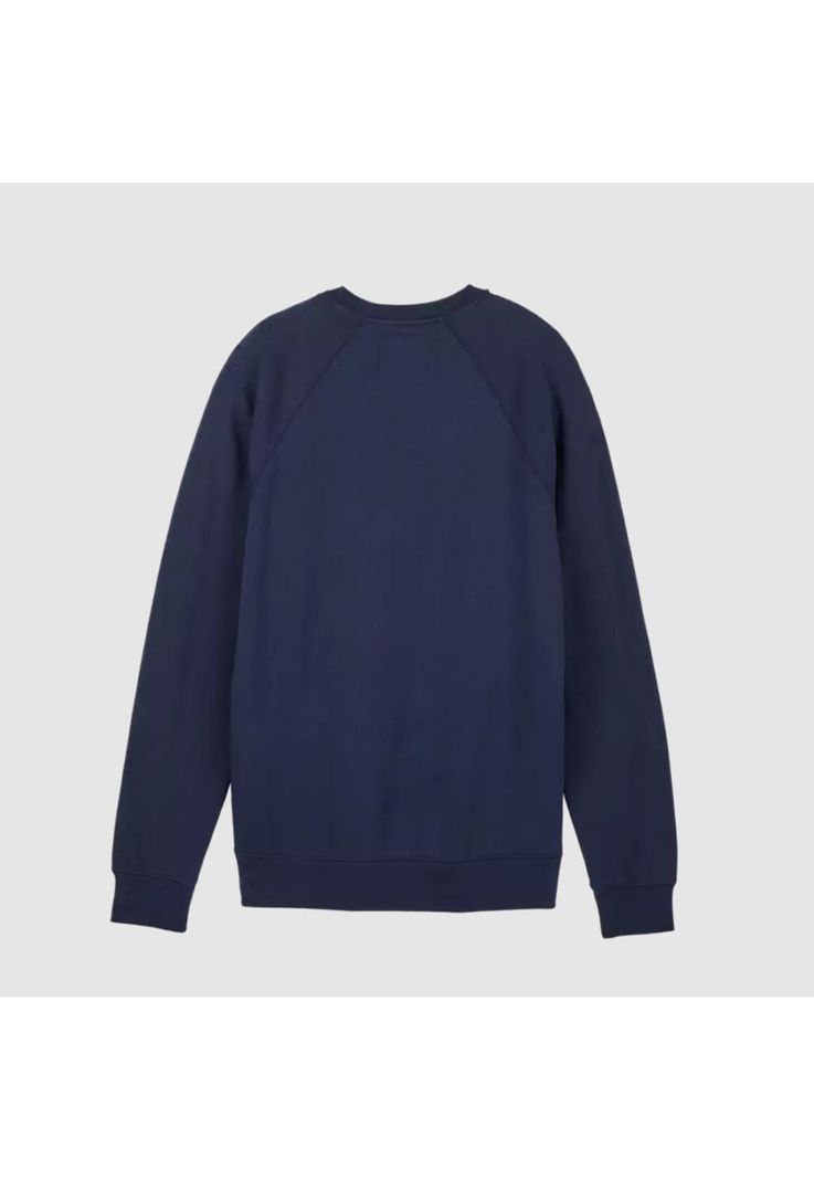 Poleron Lifestyle Sin Capucha Absolute Crew Azul Marino Fox-1