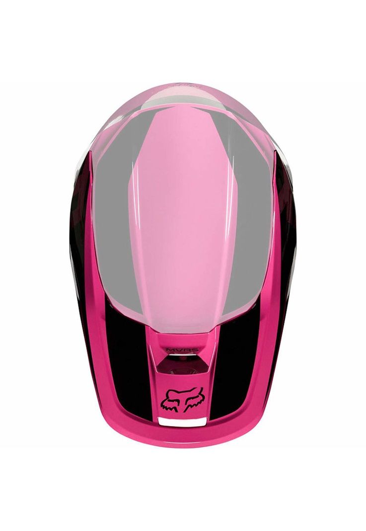 Visera Moto Niño V1 Prix Rosado Fox-0