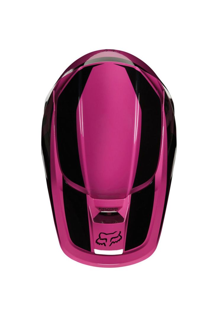 Visera Moto Niño V1 Prix Rosado Fox-1