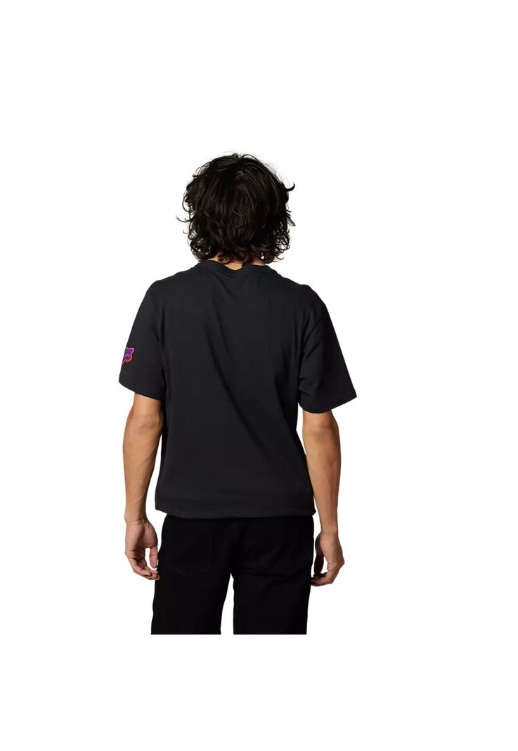 Polera Lifestyle Fgmnt Negro Fox-2