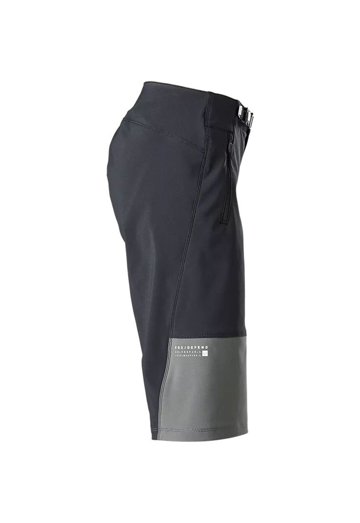Short Bicicleta Mujer Defend Negro/Gris Fox-2