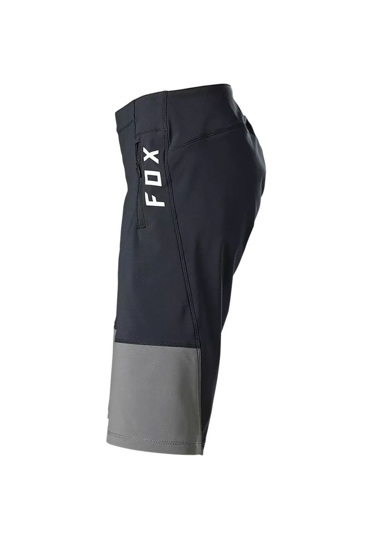Short Bicicleta Mujer Defend Negro/Gris Fox-3
