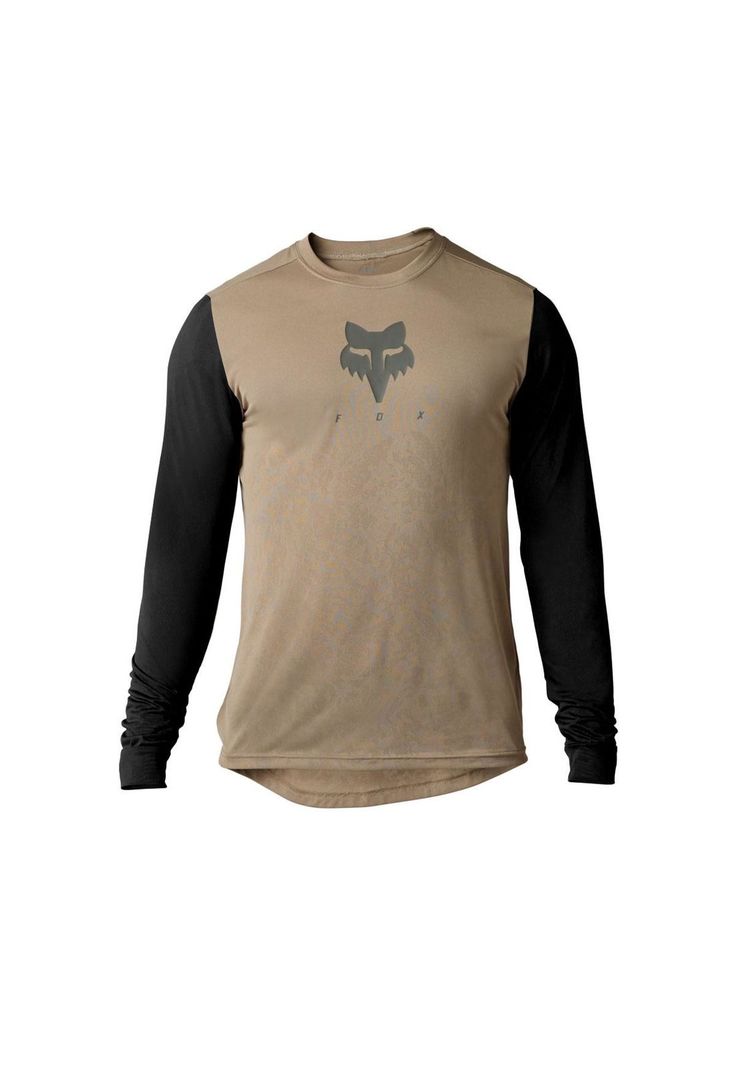 Polera Bicicleta Ranger Trudi™ Manga Larga Cafe Fox-0