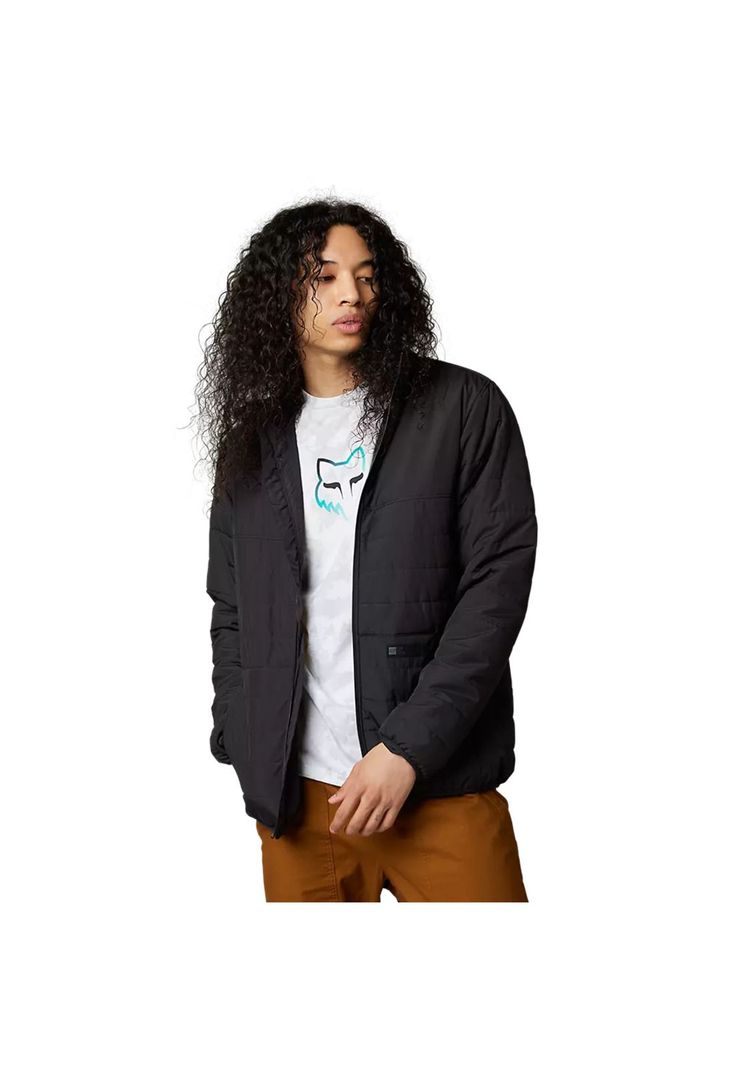 Chaqueta Lifestyle Howell Puffy Negro Fox-0