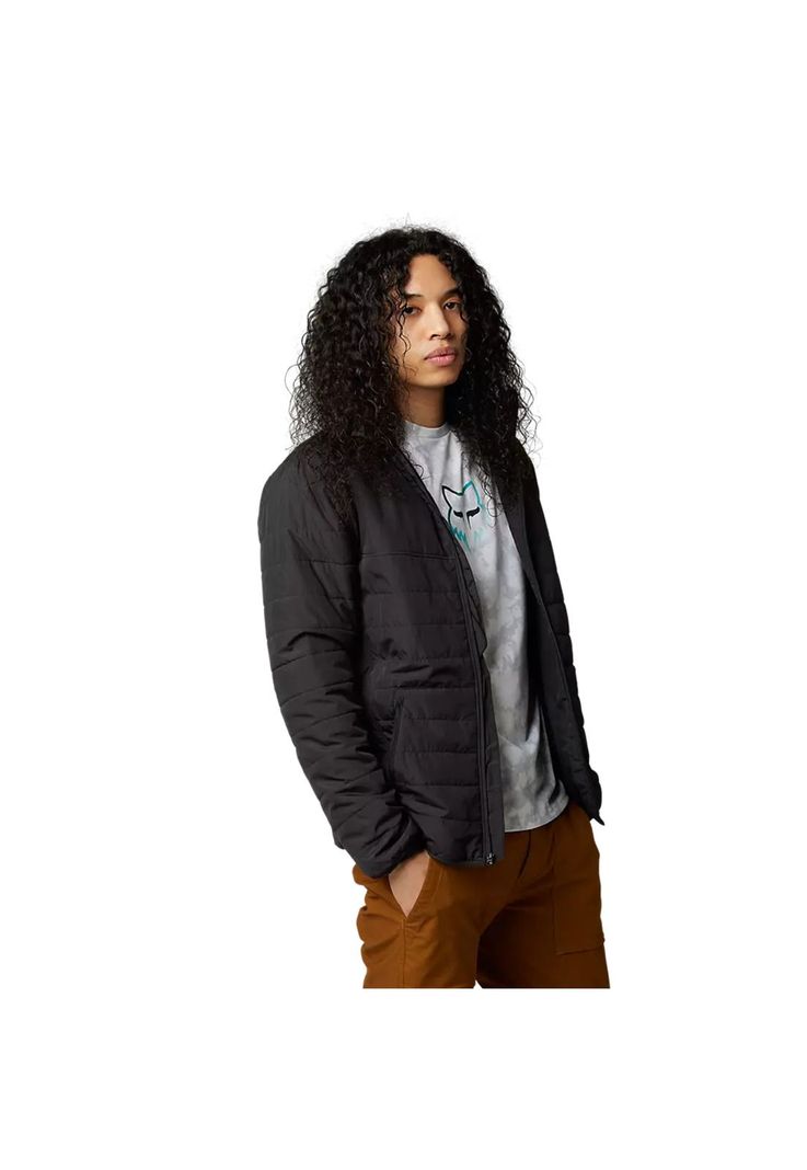 Chaqueta Lifestyle Howell Puffy Negro Fox-1