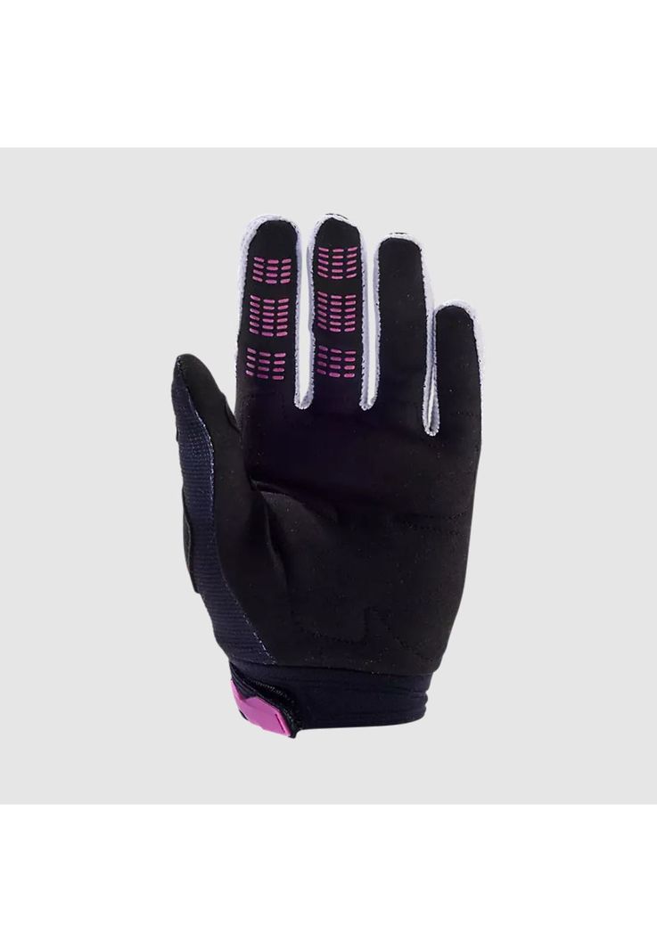 Guantes Moto Mujer 180 Flora Rosado Fox-1