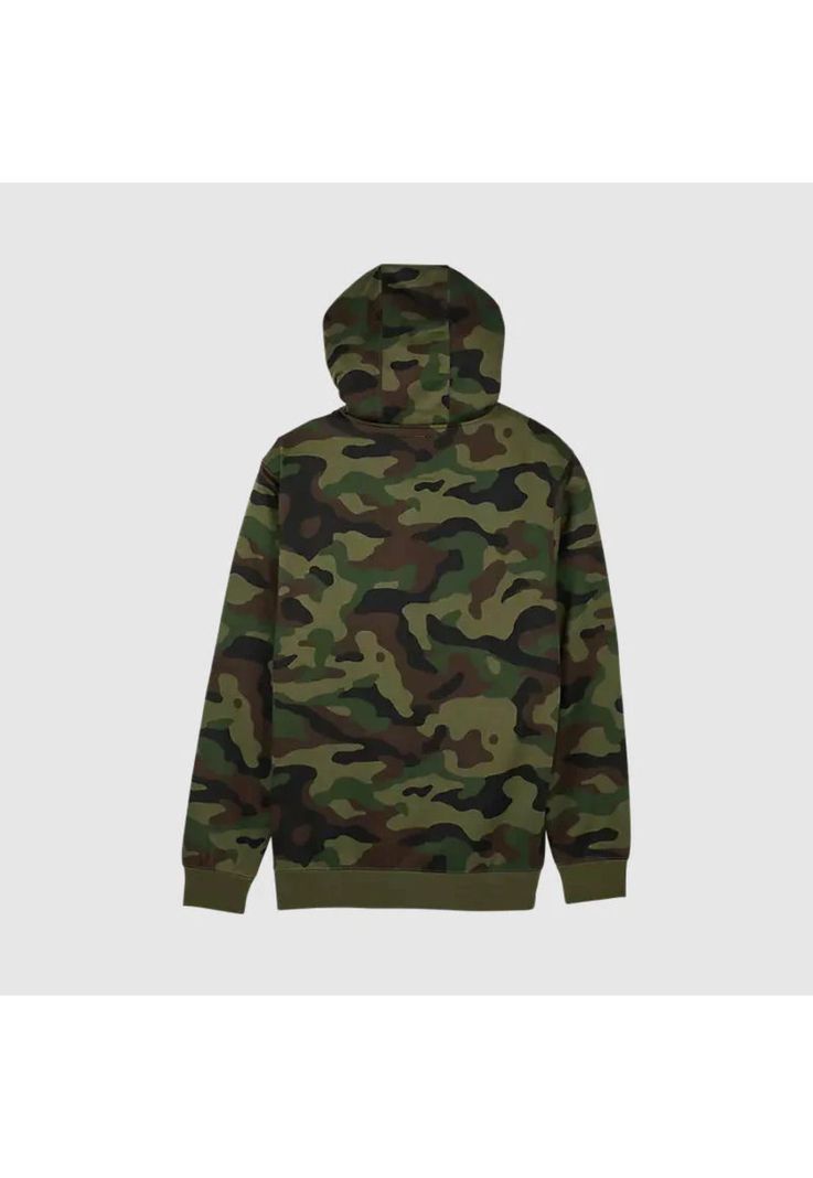 Poleron Lifestyle Canguro Fox Head Camo Verde Fox-1