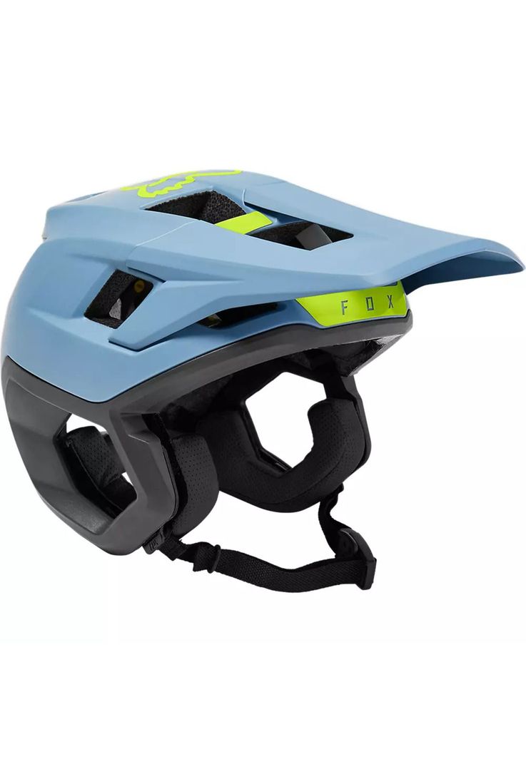 Casco Bicicleta Dropframe Pro Azul Fox-0
