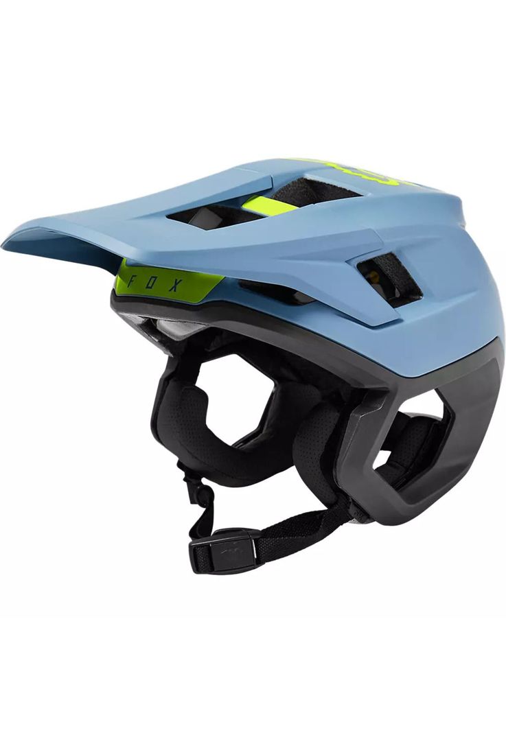 Casco Bicicleta Dropframe Pro Azul Fox-1