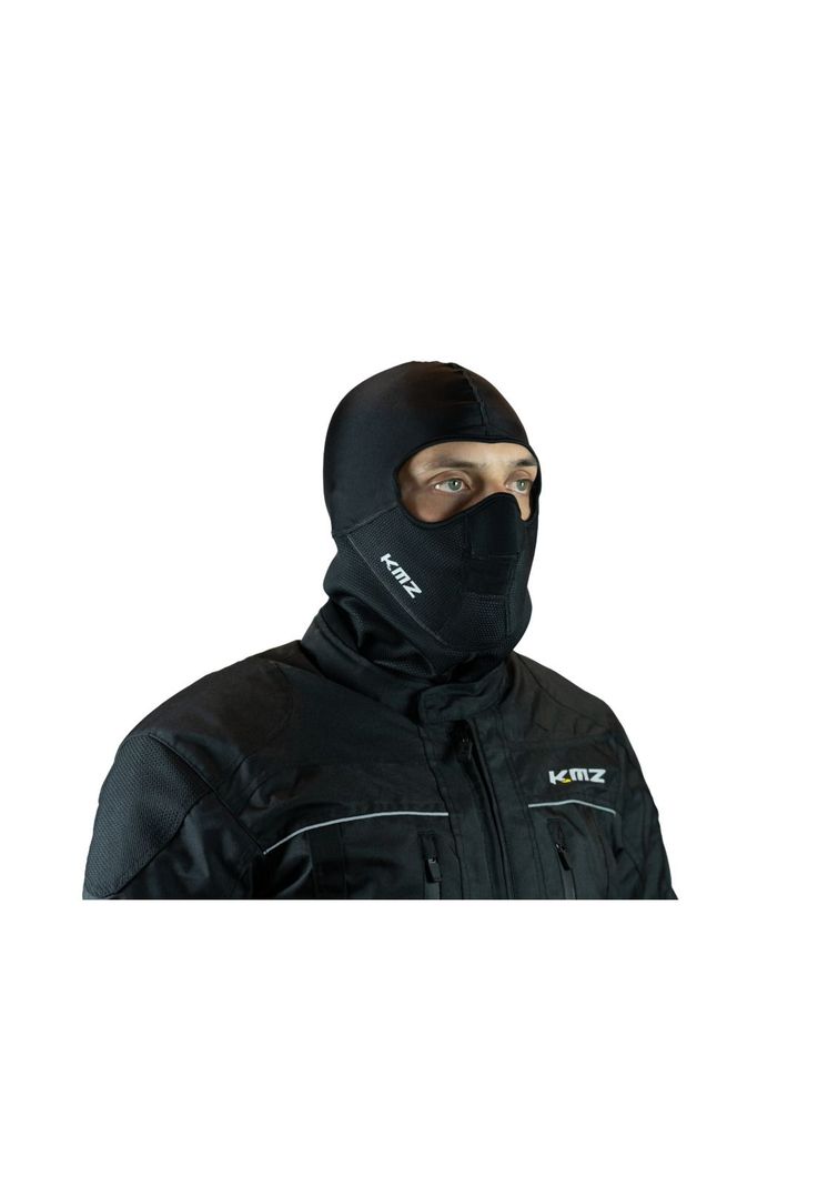 Máscara Moto Calle Balaclava Negro KMZ-0