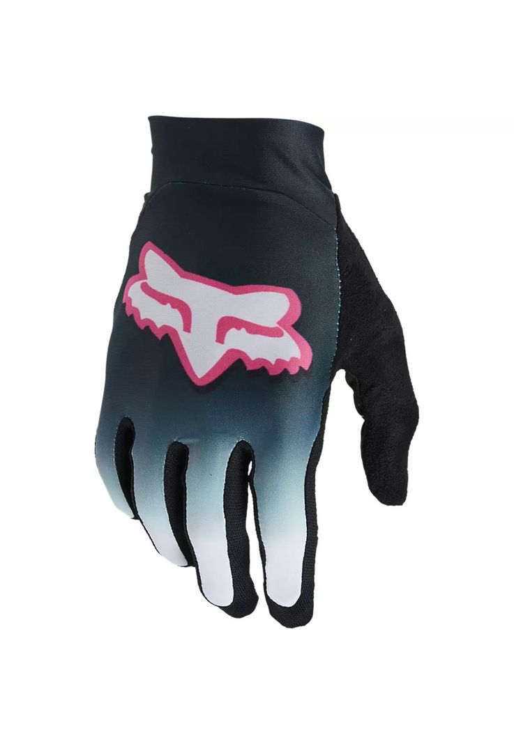 Guantes Bicicleta Flexair Park Verde/Blanco Fox-0