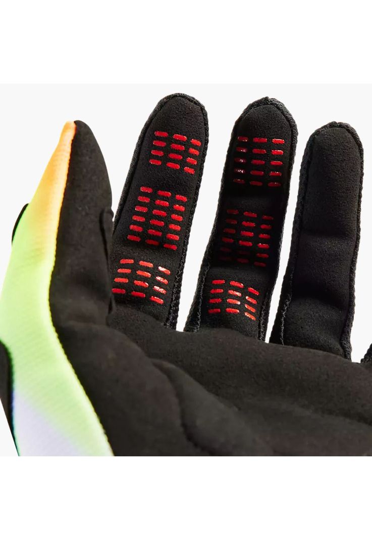 Guantes Moto 180 Statk Blanco/Amarillo Fox-2