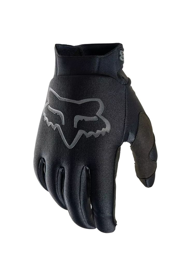Guantes Moto Defend Thermo Offroad Negro Fox-0