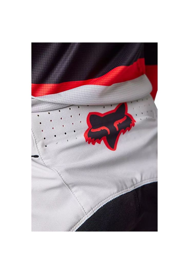 Pantalon Moto Flexair Efekt Negro/Rojo/Blanco Fox-4