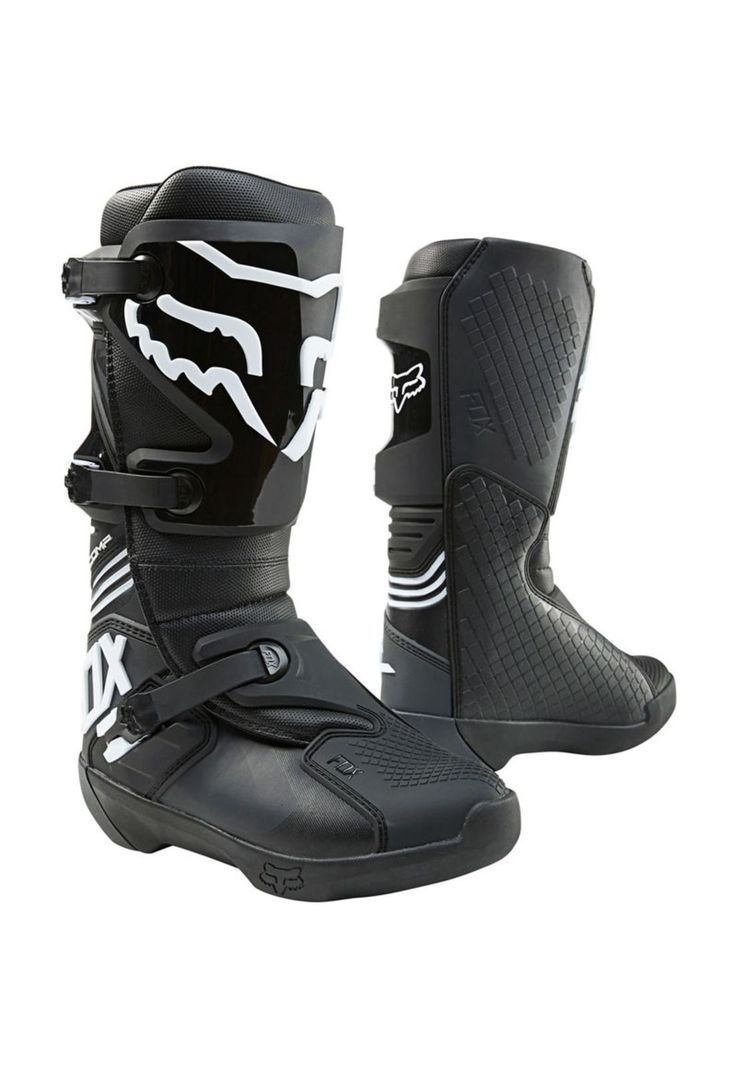 Botas Moto Comp Negro Fox-0