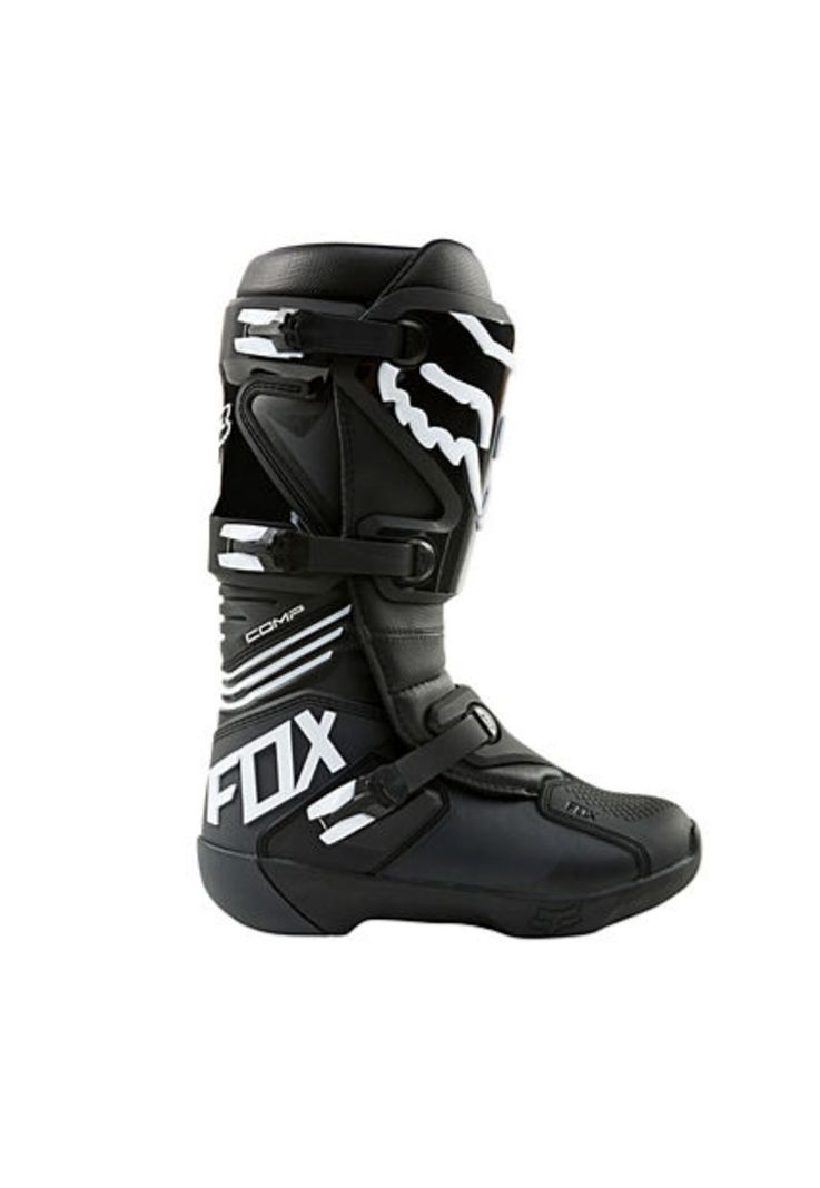 Botas Moto Comp Negro Fox-1