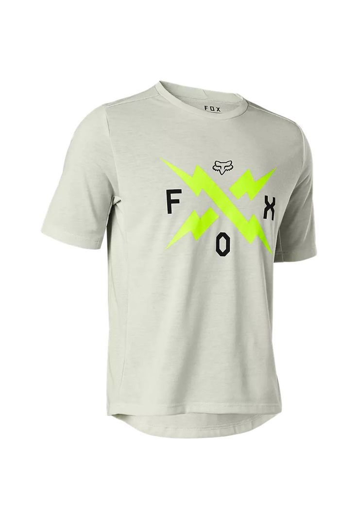 Polera Bicicleta Niño Ranger Drirelease® Blanco Fox-0
