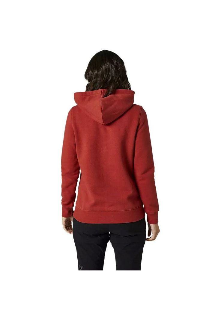Poleron Lifestyle Mujer Boundary Pullover Rojo Fox-1
