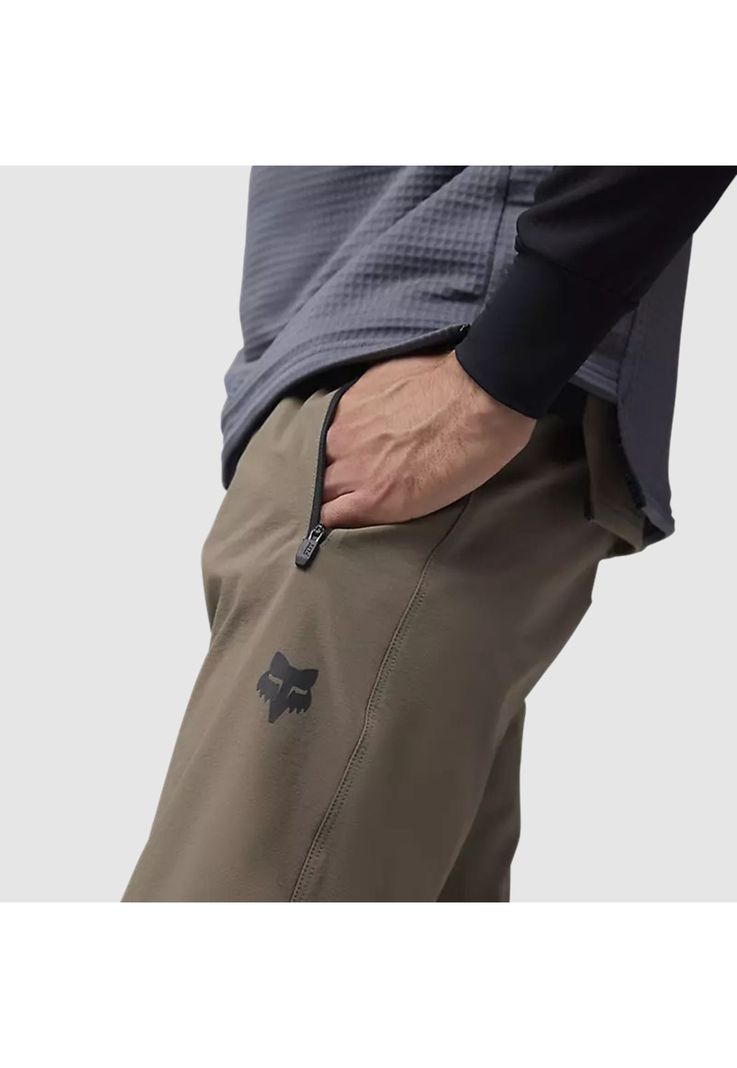 Pantalon Bicicleta Flexair Pro Fire Alpha® Cafe Fox-5