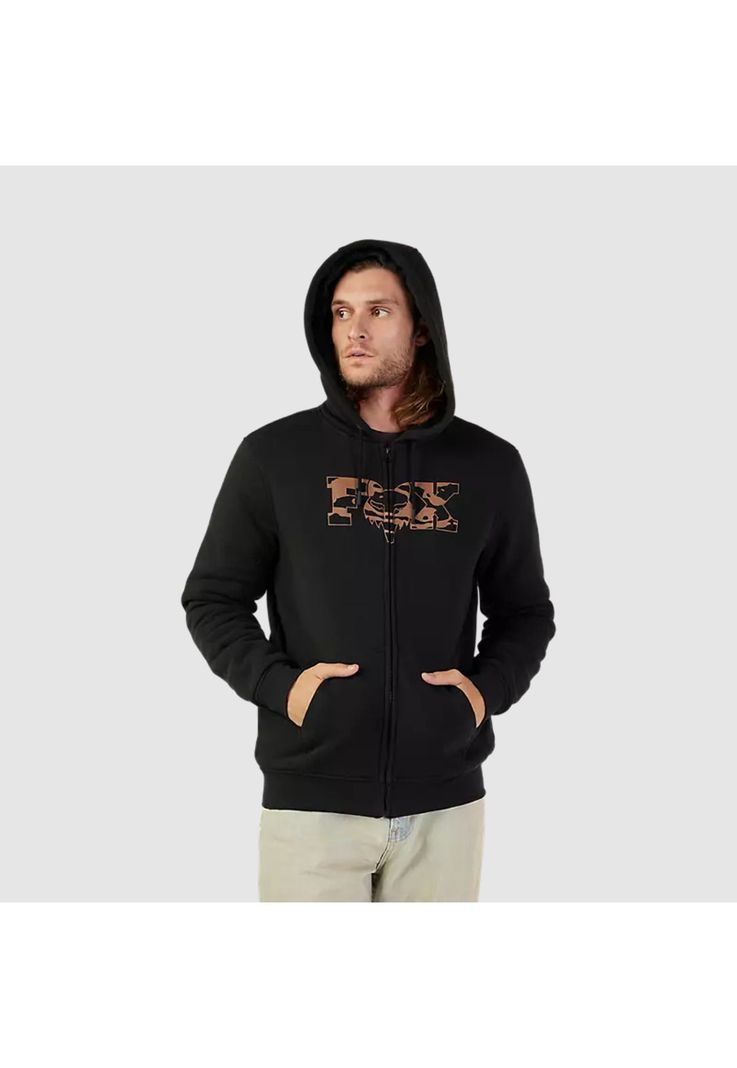Poleron Lifestyle Cienega Sasquatch Zip Negro Fox-6