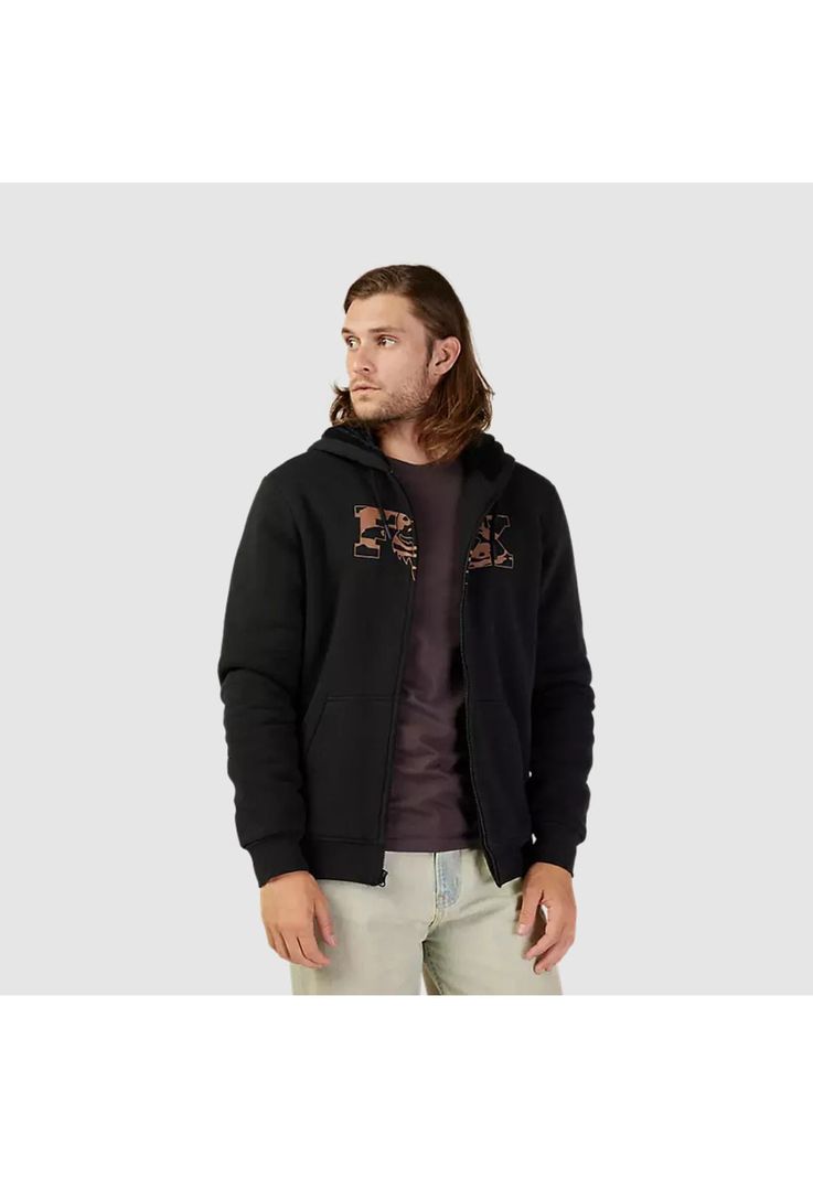 Poleron Lifestyle Cienega Sasquatch Zip Negro Fox-7