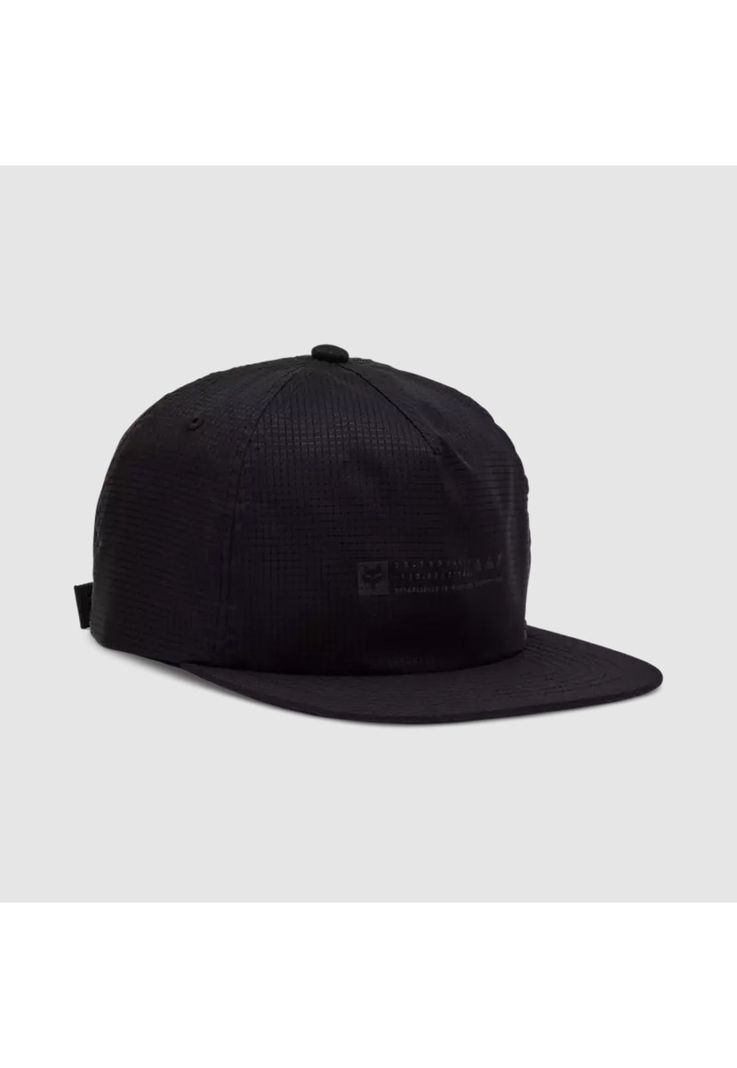 Gorro Jockey Lifestyle Base Over Tech Ajustable Negro Fox-0