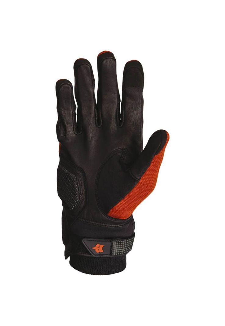 Guantes Moto Bomber Pro Stealth Naranjo Fox-1
