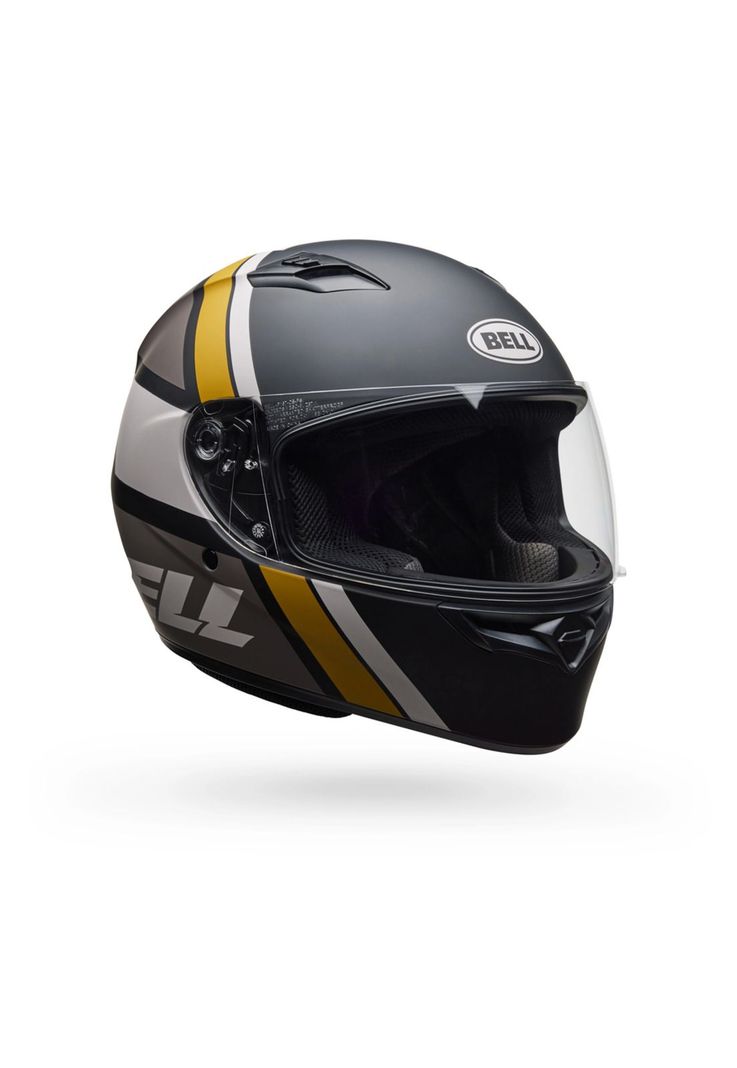 Casco Moto Calle Qualifier Chasm Negro Dorado Bell-0