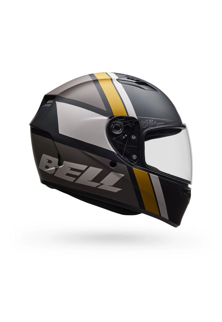 Casco Moto Calle Qualifier Chasm Negro Dorado Bell-2